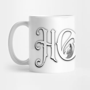 Howl, Wolf Howling Mug